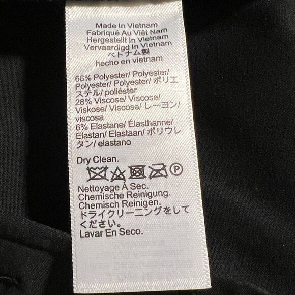 J. Crew Kate straight-leg pant in four-season stretch Black Size 2 NWT CC441 - Picture 9 of 10